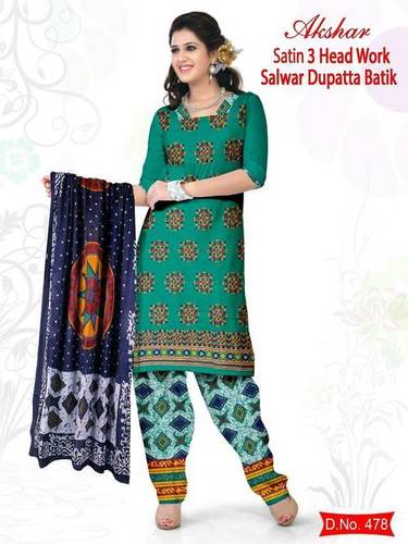 Wax Batik Cotton Dress Materials Wholesale