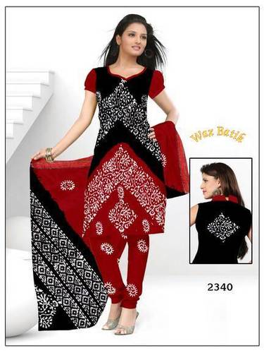 Pure Cotton Batik Print Salwar Suits
