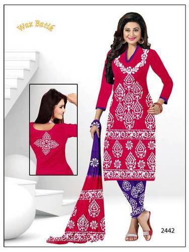 Latest Wax Batik Salwar Kameez
