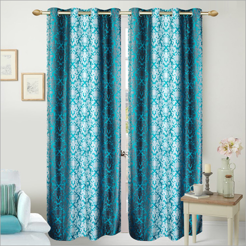 Signature Dhamas Aqua - Cotton Non-Woven, 200cm Width, Blue Color | Eco-Friendly Printed Style for Home, Hotel, Office