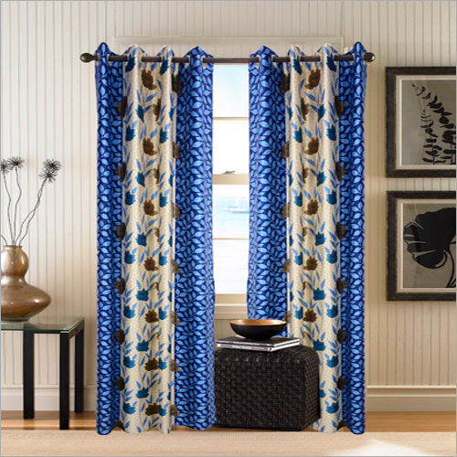 Blue Designer Curtains