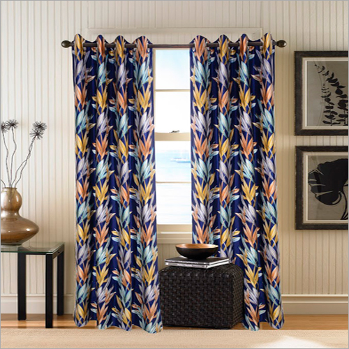 Blue Designer Curtains