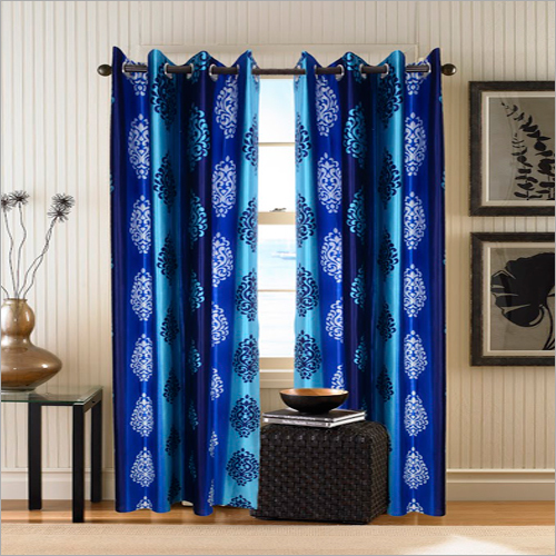 Blue Designer Curtains