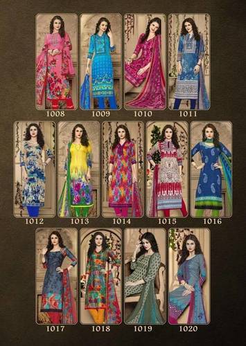 Salwar Kameez Cotton Printed Dress Material Baalar Nyra Vol-1