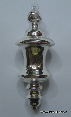 AuroraClear Round Glass Holiday Ornaments