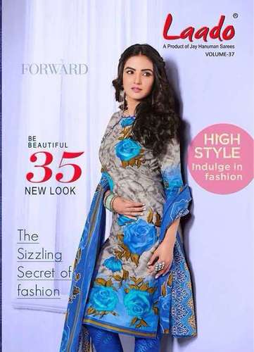 Laado Cotton Printed Dress Material