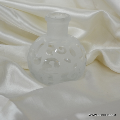 REED DIFFUSER GLASS PERFUME BOTTLE AND DECANTER, DECORATIVE PERFUME BOTTLE,