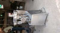 Meat Mincer Machine - Stainless Steel, Free Stand | Compact Structure, Durable, Single Phase, Manual Control, Food Processing