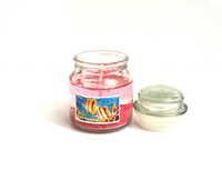 Gel scented jar candle