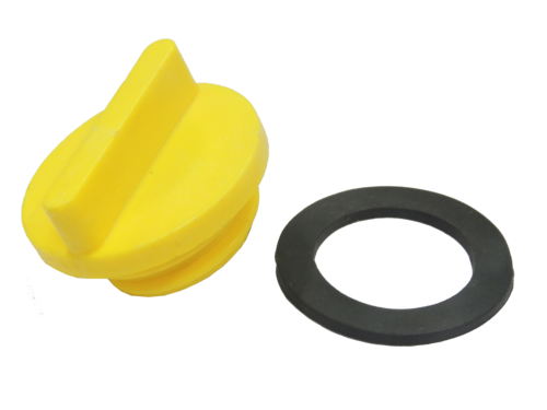 Yellow&Black Oil Filler Cap With Ring