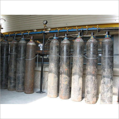 Gas Manifold System - Steel, Variable Dimensions, Customizable Pressure, Leak Proof, Durable Design, Precise Control, Multiple Gas Compatibility