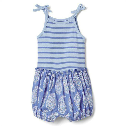 Toddler Girls Printed Rompers