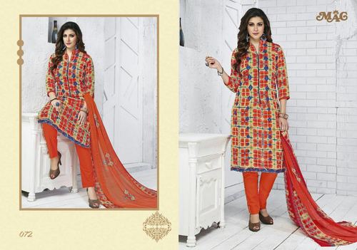 Cotton Printed Dress Materials