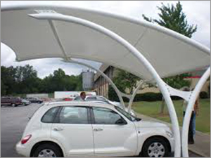 Tensile Car Parking Structure