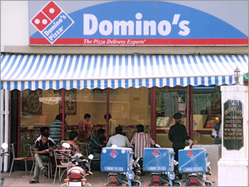 Domino's Shop Terrace Awning