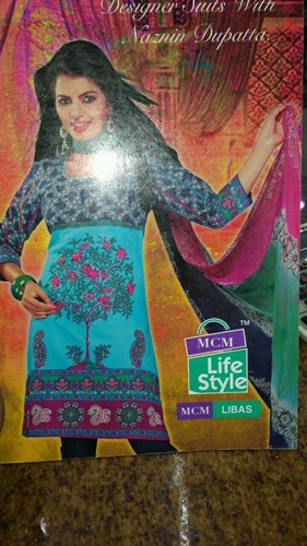 Printed Cotton Salwar Kameez Mcm Lifestyle Libas