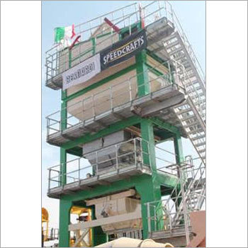 Asphalt Batch Mix Plants - Steel, 12m x 10m x 8m Dimensions | 120 TPH Capacity, 300 kW Power, PLC Controlled, CE Certified