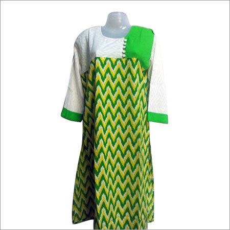 Cotton Kurti In Jaipuri Print