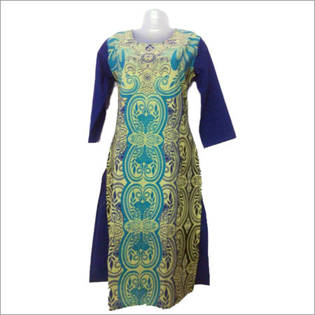 Ladies Printed Cotton Kurti