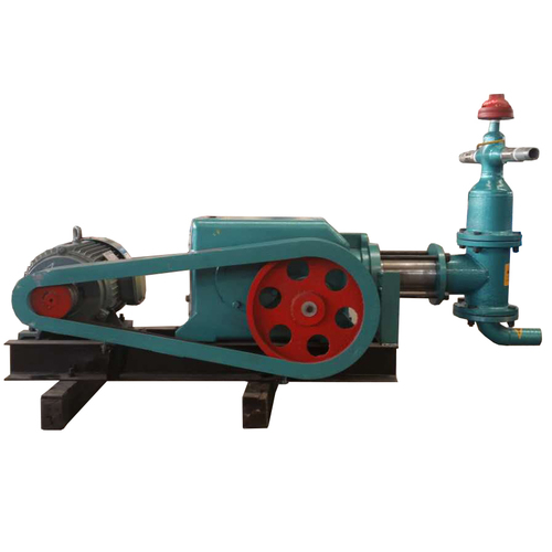 KBW-50 Single Cylinder Mud Pump - Stainless Steel, 80mm Caliber, 3m3/h Flow Rate | High Pressure, Self Suction, Semi Sealing Piston Design