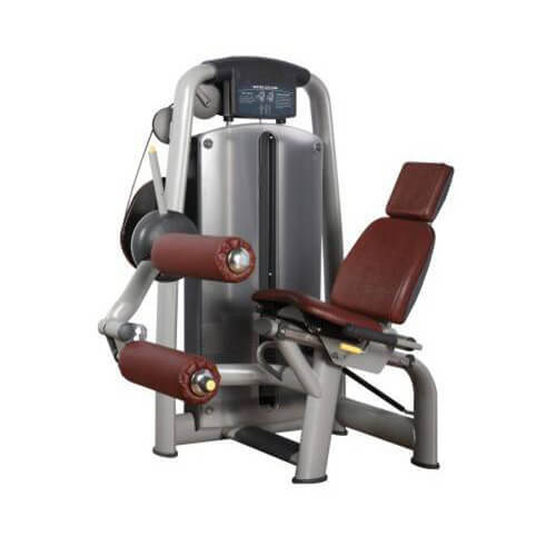 Seated Leg Curl - Steel, 157x107x162 cm, Gray | Spring Assisted Back Pad, Effortless Adjustment, Instinctive Leg Pad Positioning