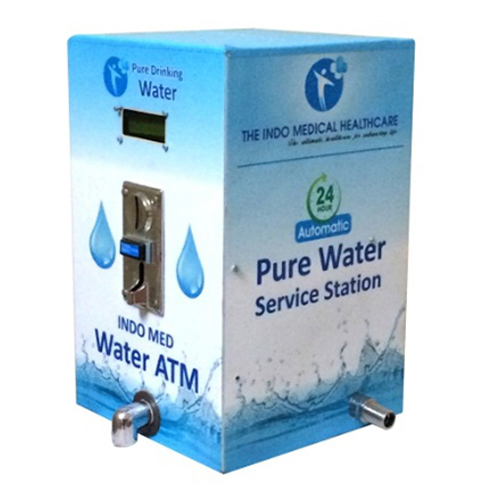 Ss Multi Coin Operated Water Atm Machine