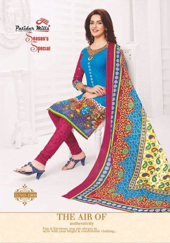 Designer cotton suits patidarseasonspecial vol-19