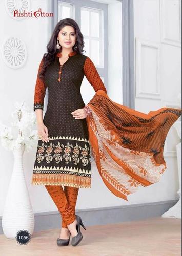 Designer cotton dress pushti season special