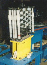Multiple Conductor Straightening And Tensioning Unit