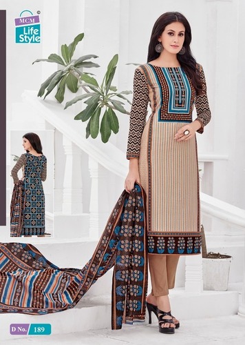 Printed cotton dress materials mcm ameera