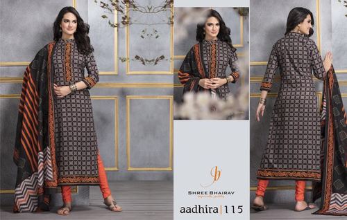 Bherav Cotton Printed Dress Matierial