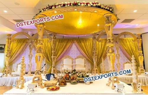 Indian Wedding Wooden Mandaps