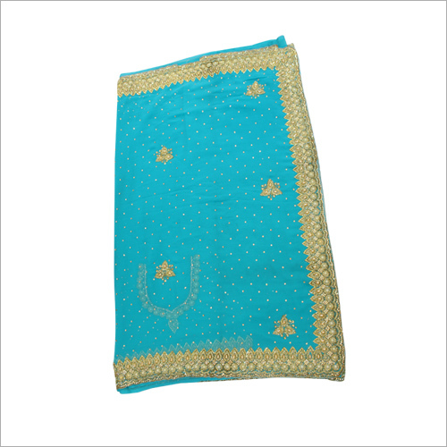 Handmade Cut Work Border Saree