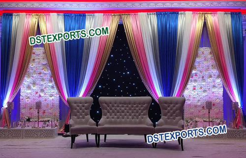 Crystal Fitted Leather Furniture Set