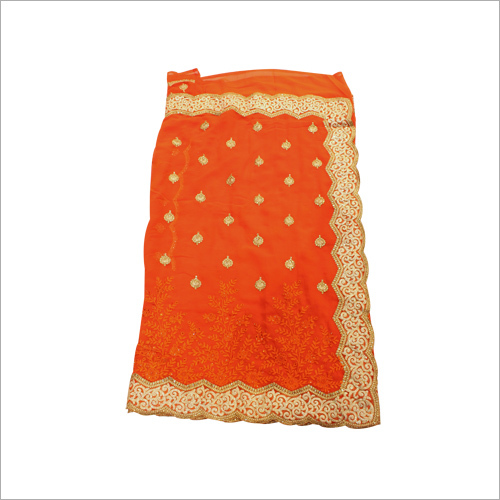 Designer Net Saree With Zari Border