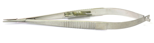 CASTROVIEJO NEEDLE HOLDER WITH LOCK