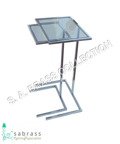 S A Brass Sofa Side Table S/O 02 Pcs