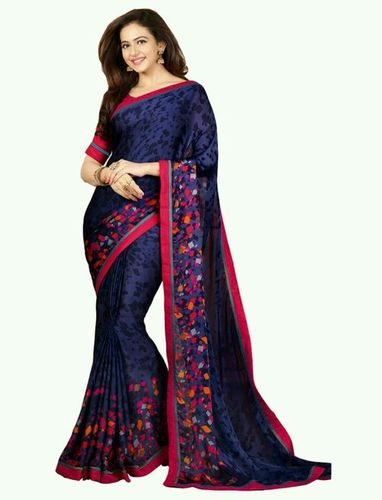 Malticolor Georgette Saree
