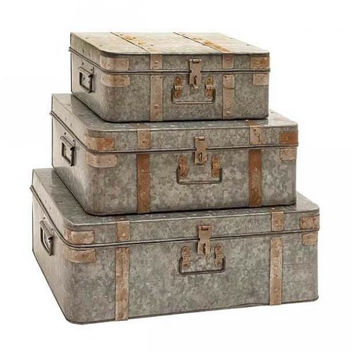 Galvanized trunk