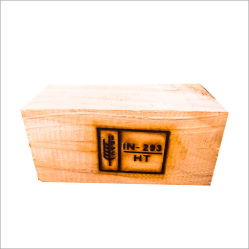 Heat Treated Pallets - Wood Material, Collar Pallet Type, 2-Way Forklift Entry, Brown Color | Lightweight, Contamination-Free Shipping Solution