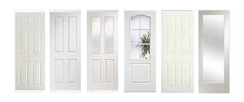 Wpc White Door Application: Residential