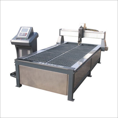 Gray Plasma Cutting Machine With Serrated Table