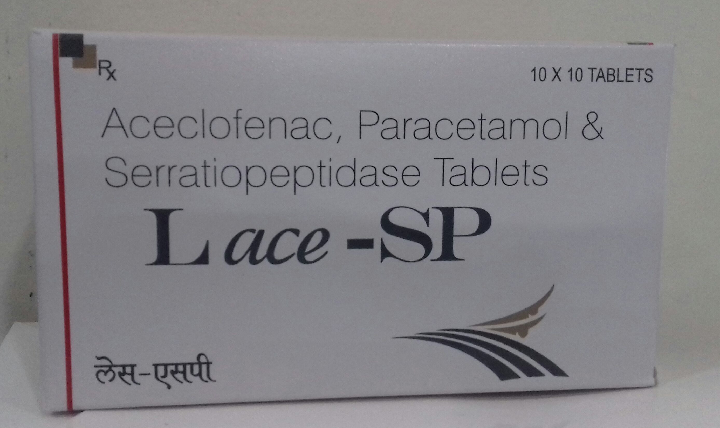 Aceclofenac paracetamol serratiopeptidase Tablet