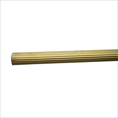 25mm Golden Aluminum Curtain Rod