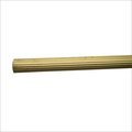 Aluminum Curtain Rod - 25mm Size, Golden Color & Polished Finish | Lightweight, Corrosion Resistant, Supports Heavy Drapes