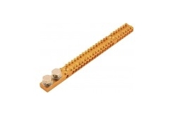 24 Way 2 x M10 Brass Electronic Neutral Links