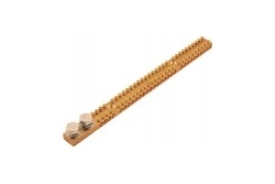 36 Way 2 x M10 Brass Neutral Links