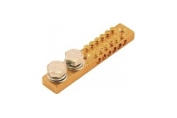 Earth 2f Neutral Bar 6 Way 2 x M10 studs