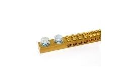 18 Way 2 x M8 studs 170 AMP Earth Bars
