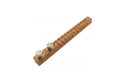 12 Way 2 x M8 Studs Brass Earth Links 12 Way 2 x M8 Studs Brass Earth Links